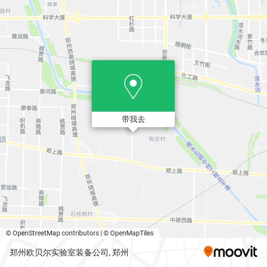郑州欧贝尔实验室装备公司地图
