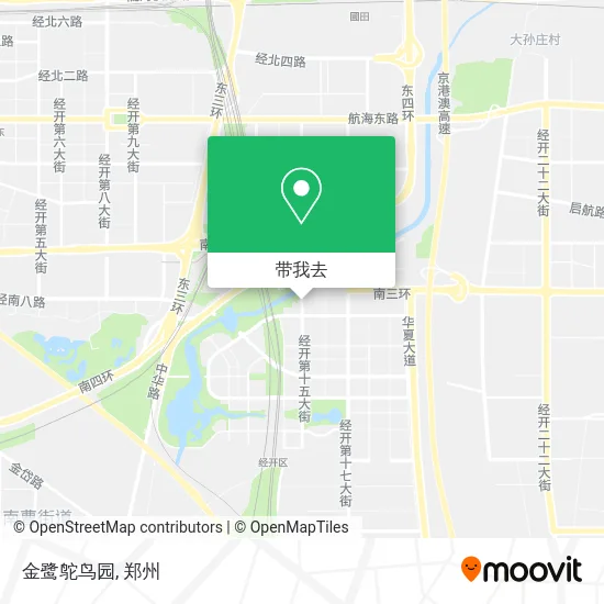 金鹭鸵鸟园地图