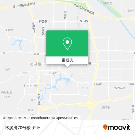 林溪湾70号楼地图