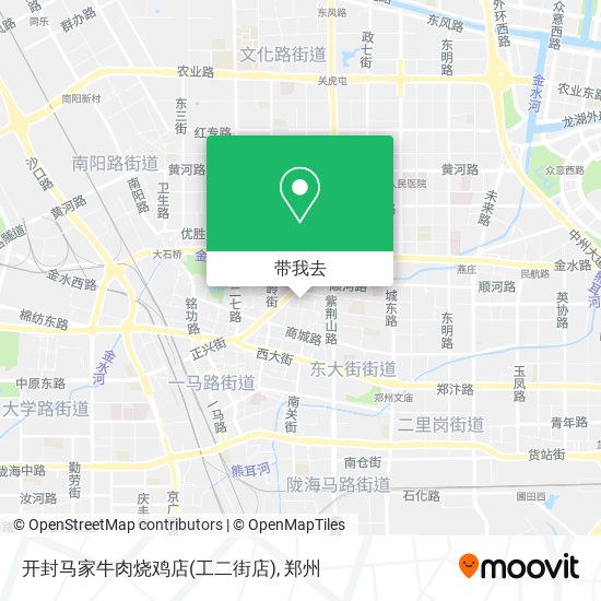 开封马家牛肉烧鸡店(工二街店)地图