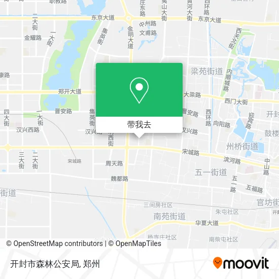 开封市森林公安局地图
