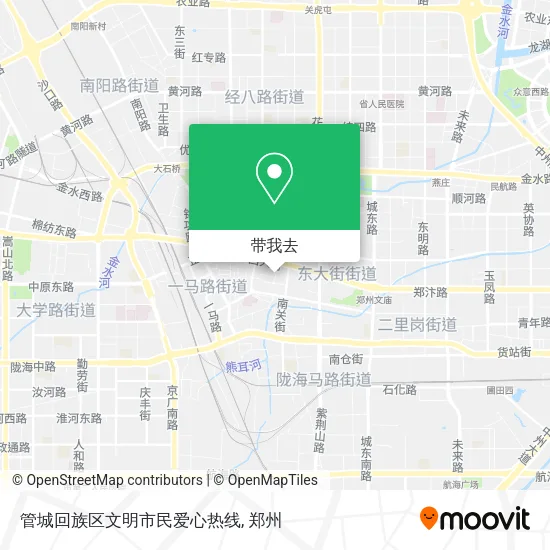 管城回族区文明市民爱心热线地图