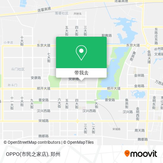 OPPO(市民之家店)地图
