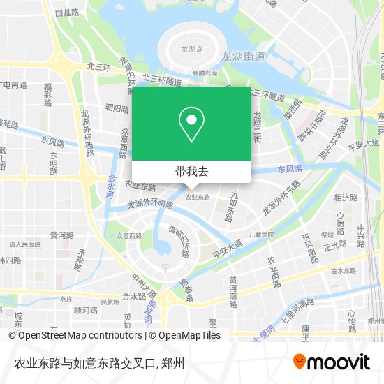 农业东路与如意东路交叉口地图