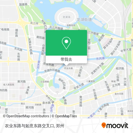 农业东路与如意东路交叉口地图