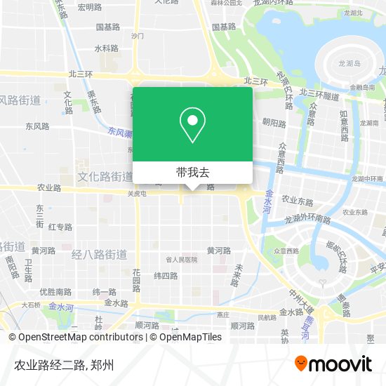 农业路经二路地图