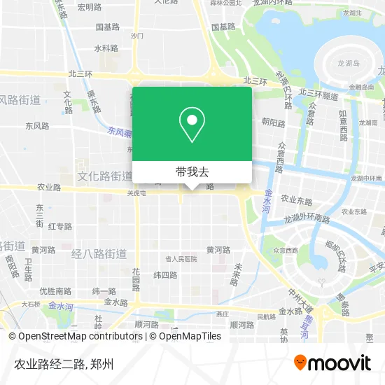 农业路经二路地图