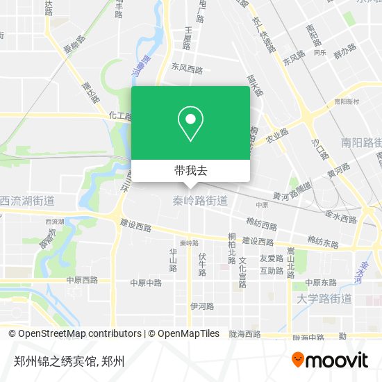 郑州锦之绣宾馆地图