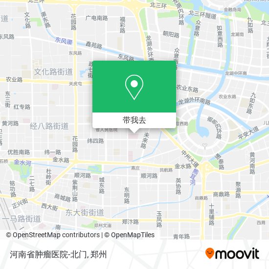 河南省肿瘤医院-北门地图