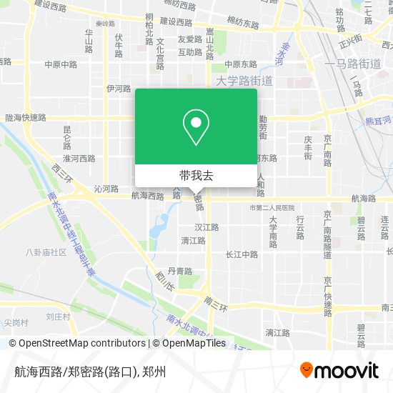 航海西路/郑密路(路口)地图