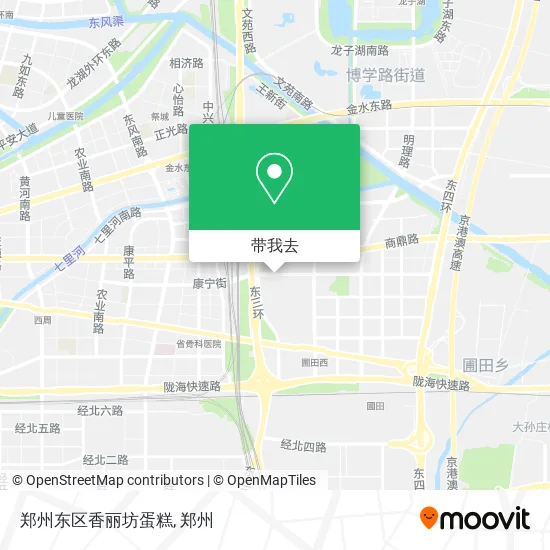郑州东区香丽坊蛋糕地图