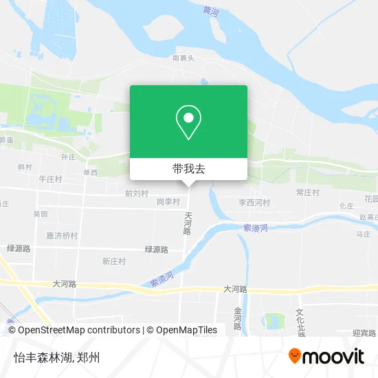 怡丰森林湖地图