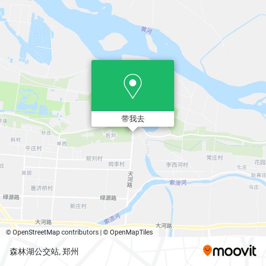 森林湖公交站地图