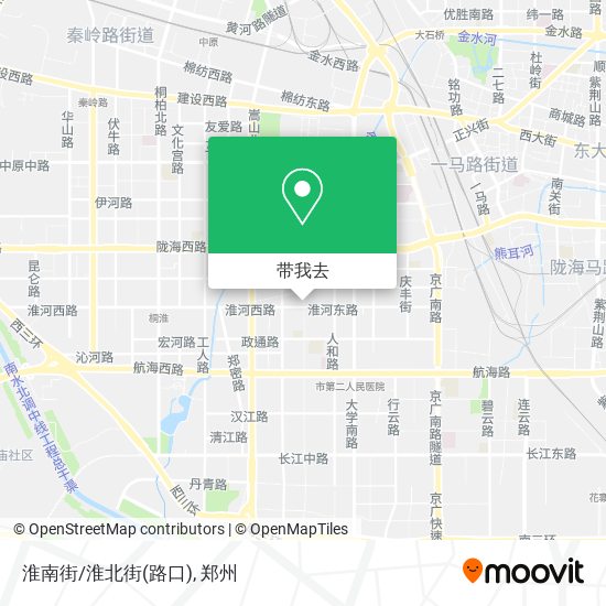淮南街/淮北街(路口)地图