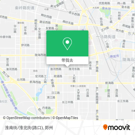 淮南街/淮北街(路口)地图