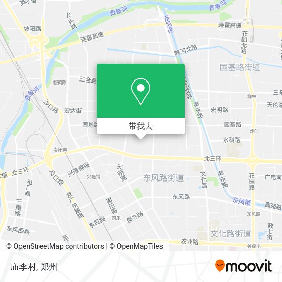 庙李村地图