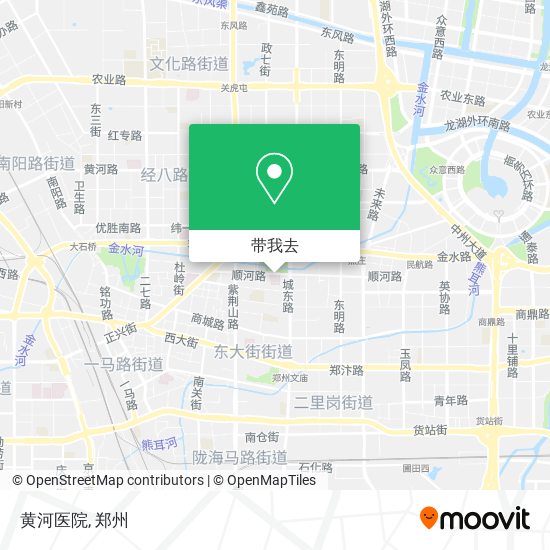 黄河医院地图
