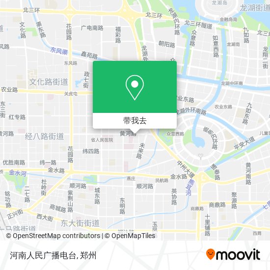 河南人民广播电台地图