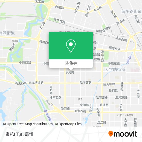 康苑门诊地图