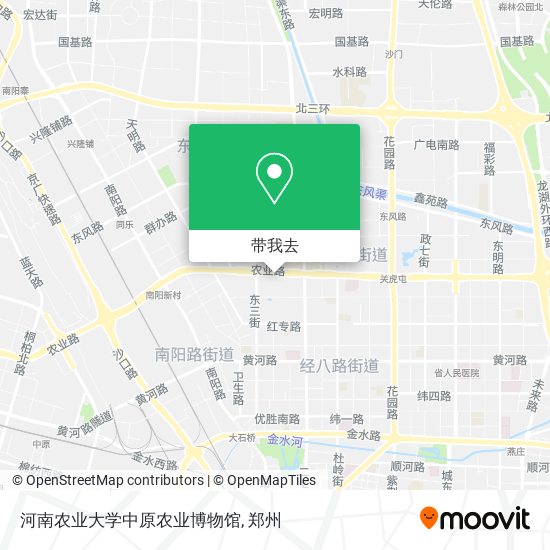 河南农业大学中原农业博物馆地图