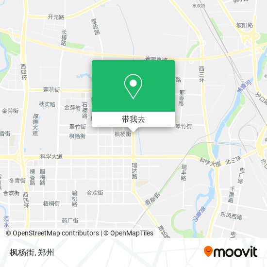 枫杨街地图