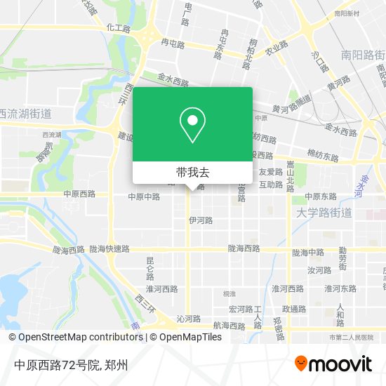 中原西路72号院地图