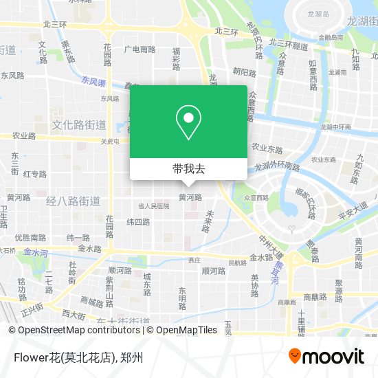 Flower花(莫北花店)地图