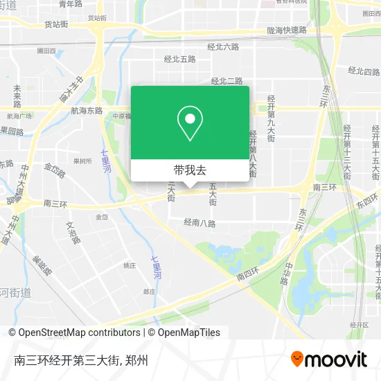 南三环经开第三大街地图