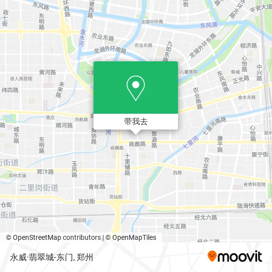 永威·翡翠城-东门地图