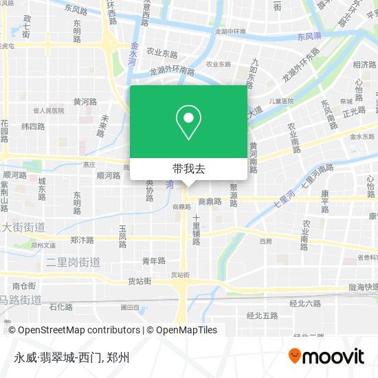 永威·翡翠城-西门地图