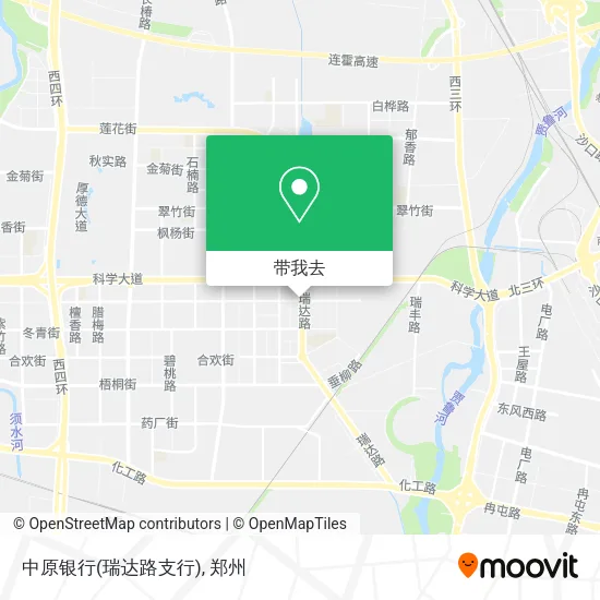 中原银行(瑞达路支行)地图