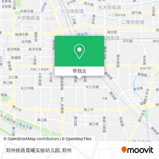 郑州铁路晨曦实验幼儿园地图