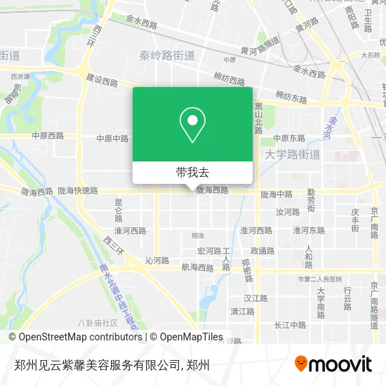 郑州见云紫馨美容服务有限公司地图
