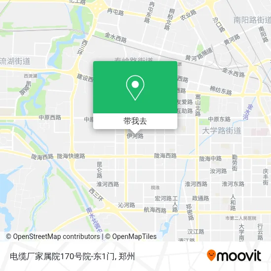 电缆厂家属院170号院-东1门地图