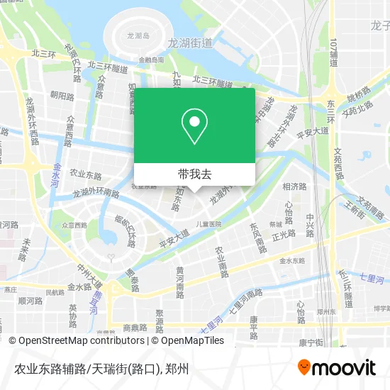 农业东路辅路/天瑞街(路口)地图