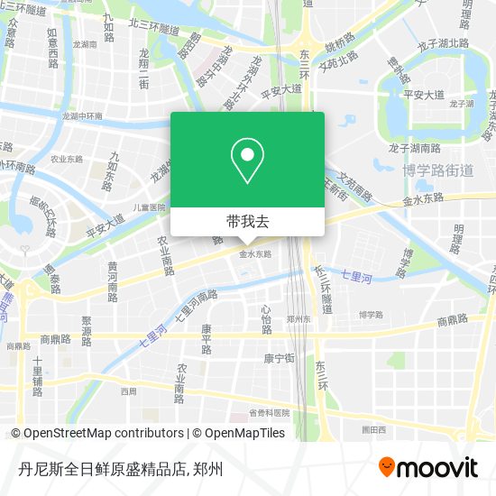 丹尼斯全日鲜原盛精品店地图