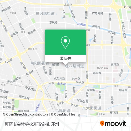 河南省会计学校东宿舍楼地图