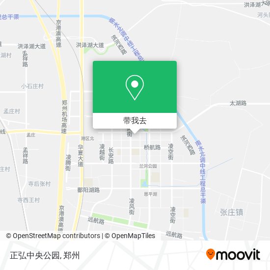 正弘中央公园地图