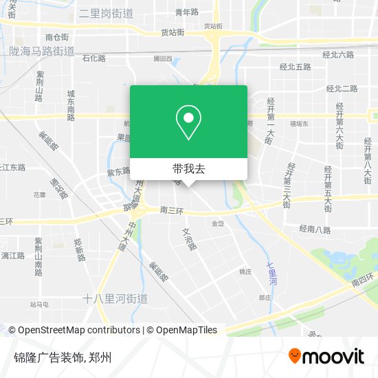锦隆广告装饰地图