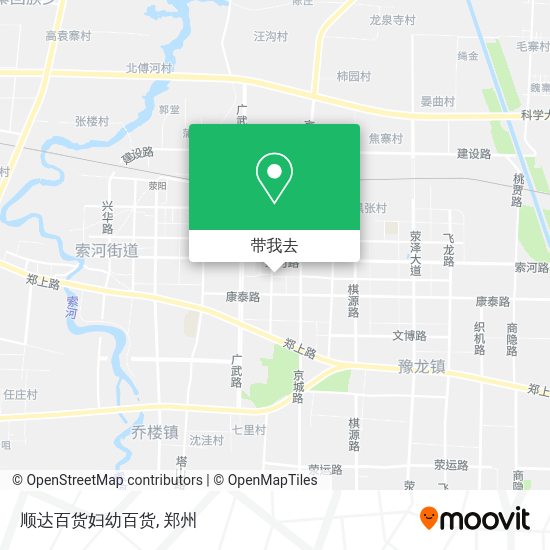 顺达百货妇幼百货地图