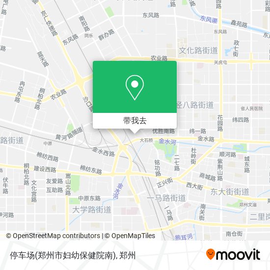 停车场(郑州市妇幼保健院南)地图