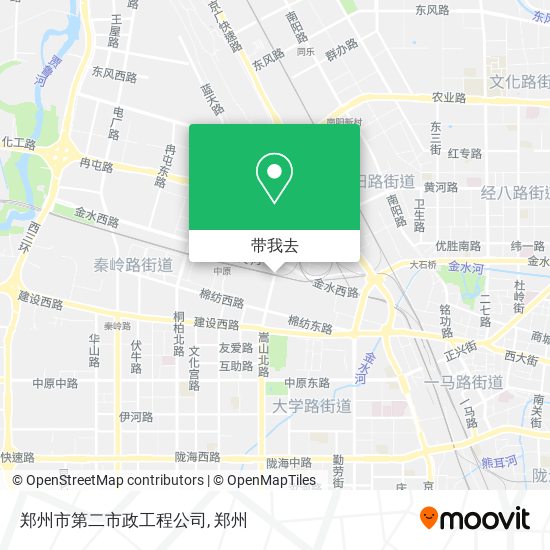 郑州市第二市政工程公司地图