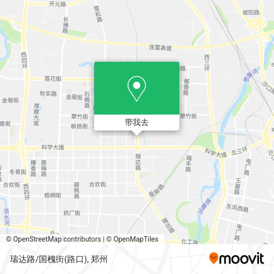 瑞达路/国槐街(路口)地图