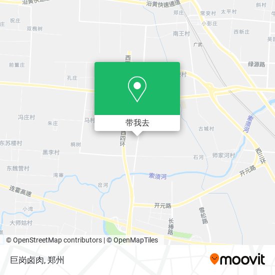 巨岗卤肉地图