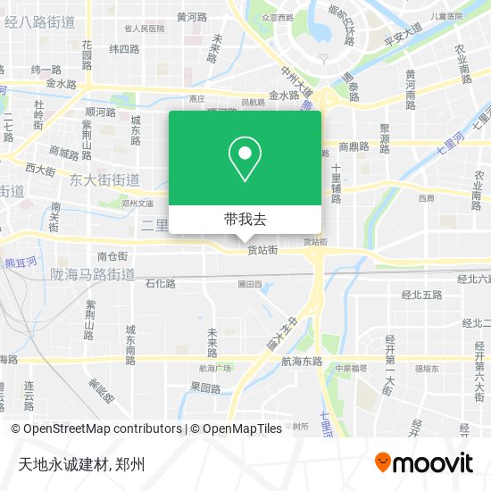天地永诚建材地图