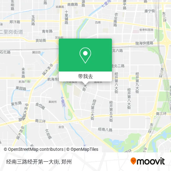 经南三路经开第一大街地图