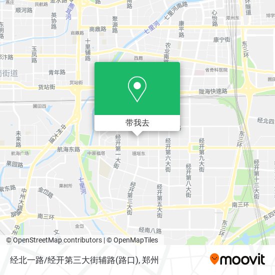 经北一路/经开第三大街辅路(路口)地图