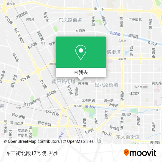 东三街北段17号院地图