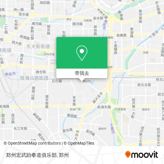 郑州宏武跆拳道俱乐部地图