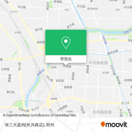 张三大盘鸡(长兴路店)地图